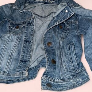 American Eagle Light Blue Denim Jacket